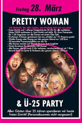 Party Flyer: Pretty Woman & 25-Party @ SuperMx am 28.03.2008 in Senden