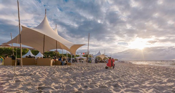 Party Flyer: SEA & SAND - Ambient Music On The Beach am 08.07.2016 in Khlungsborn