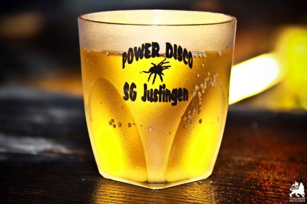 Party Flyer: Power Disco Justingen am 07.04.2017 in Schelklingen