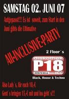 ALL-INCLUSIVE-PARTY!!! am Samstag, 02.06.2007