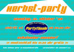 Herbst-Party mit DJ Partyfssle am Samstag, 10.10.2009