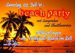 Beach Party @ Altbierlingen am Samstag, 02.07.2011