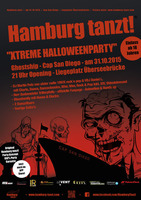 Hamburg tanzt! "Xtreme Halloweenparty" - am Sa. 31.10.2015 in Hamburg (Hamburg)