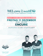 WELcome to the weekEND - ENCURE meets WTTW (ab 16) am Freitag, 11.12.2015