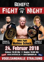 Benefiz Fight Night - Round IV - am Sa. 24.02.2018 in Stralsund (Vorpommern-Rgen)
