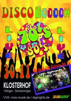 DiscoBoooom 70s/80s Tributeshow 78052 Villingen-Schwenningen - am Sa. 30.11.2019 in Villingen-Schwenningen (Schwarzwald-Baar-Kreis)